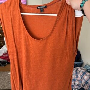 Orange top never worn
